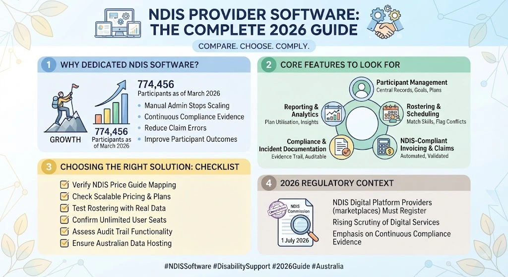 NDIS Provider Software: The Complete 2026 Guide